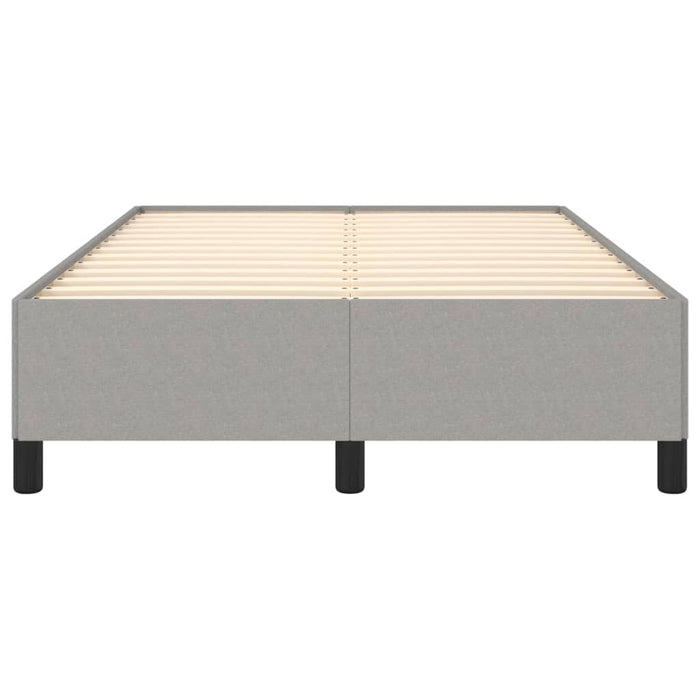 Cadru de pat fără saltea, gri deschis, 120x200 cm, textil - WALTI WALTI