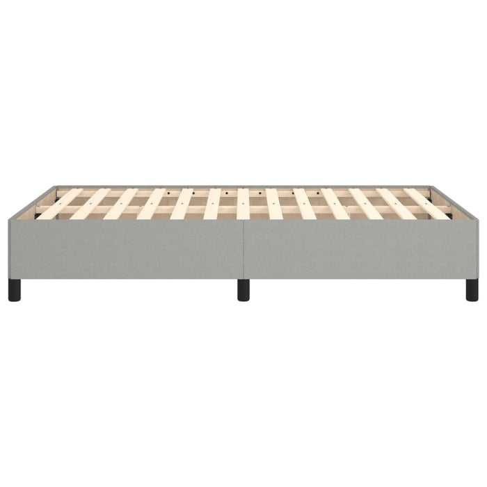 Cadru de pat fără saltea, gri deschis, 120x200 cm, textil - WALTI WALTI