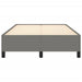 Cadru de pat fără saltea, gri închis, 120x200 cm, textil - WALTI WALTI