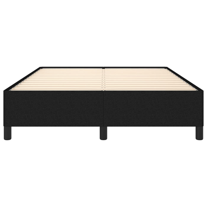 Cadru de pat fără saltea, negru, 140x200 cm, textil - WALTI WALTI