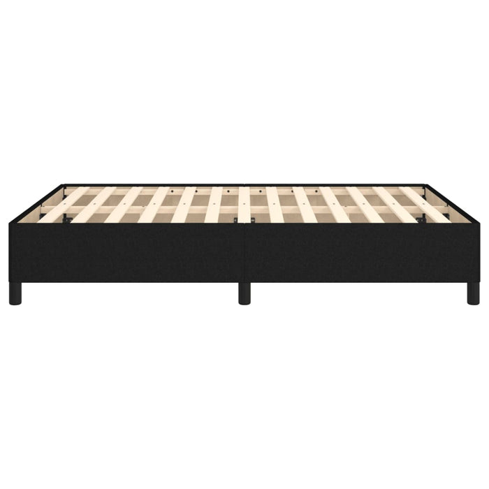 Cadru de pat fără saltea, negru, 140x200 cm, textil - WALTI WALTI