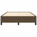 Cadru de pat fără saltea, maro închis, 140x200 cm, textil - WALTI WALTI