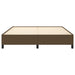 Cadru de pat fără saltea, maro închis, 180x200 cm, textil - WALTI WALTI