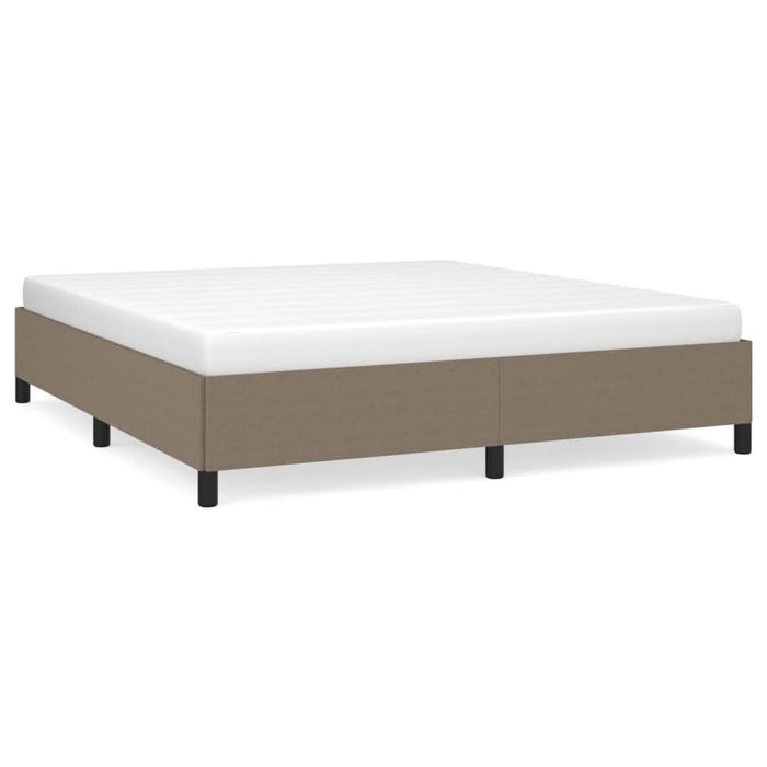 Cadru de pat, gri taupe, 180 x 200 cm, material textil - WALTI WALTI