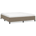 Cadru de pat, gri taupe, 180 x 200 cm, material textil - WALTI WALTI