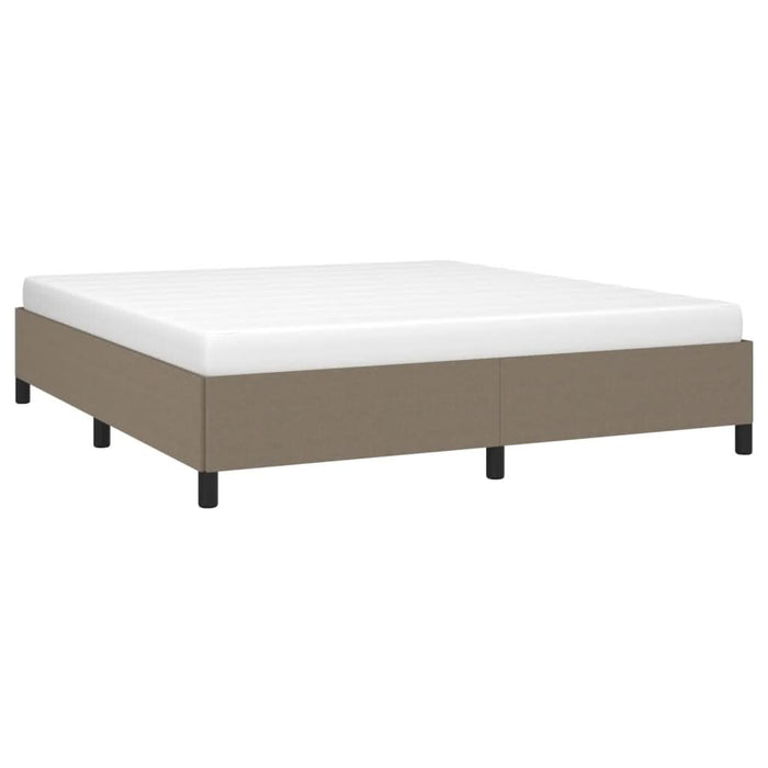 Cadru de pat, gri taupe, 180 x 200 cm, material textil - WALTI WALTI