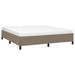 Cadru de pat, gri taupe, 180 x 200 cm, material textil - WALTI WALTI