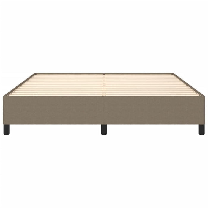 Cadru de pat, gri taupe, 180 x 200 cm, material textil - WALTI WALTI