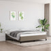 Cadru de pat, gri taupe, 180 x 200 cm, material textil - WALTI WALTI