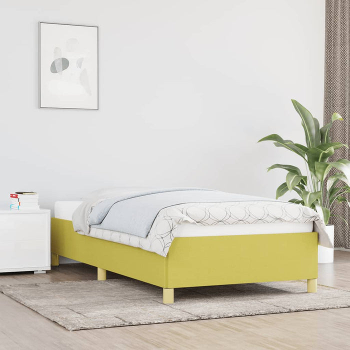 Cadru de pat, verde, 90 x 200 cm, material textil WALTI