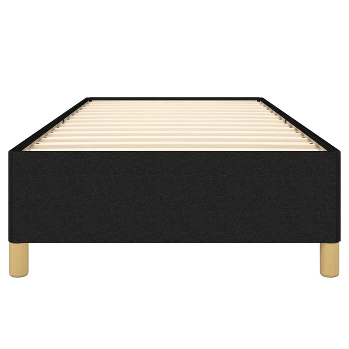 Cadru de pat fără saltea, negru, 100x200 cm, textil - WALTI WALTI