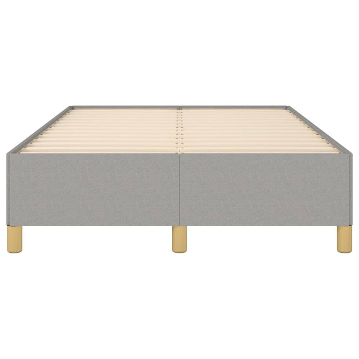 Cadru de pat fără saltea, gri deschis, 120x200 cm, textil - WALTI WALTI