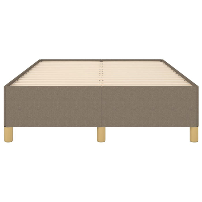 Cadru de pat fără saltea, gri taupe, 120x200 cm, textil - WALTI WALTI