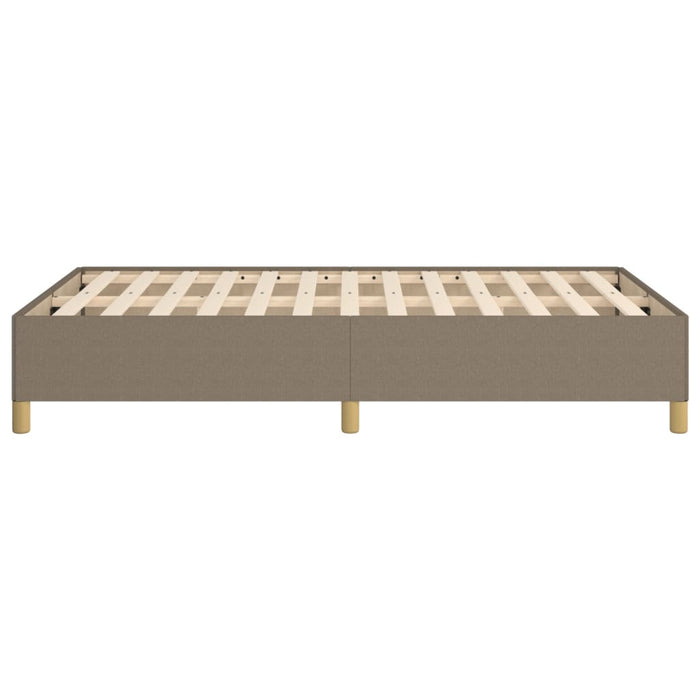 Cadru de pat fără saltea, gri taupe, 120x200 cm, textil - WALTI WALTI