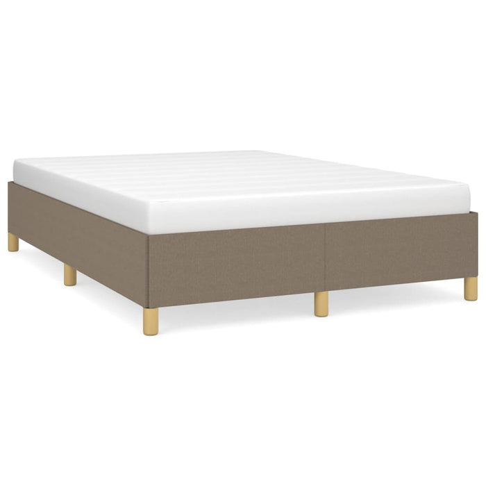 Cadru de pat fără saltea, gri taupe, 140x200 cm, textil - WALTI WALTI