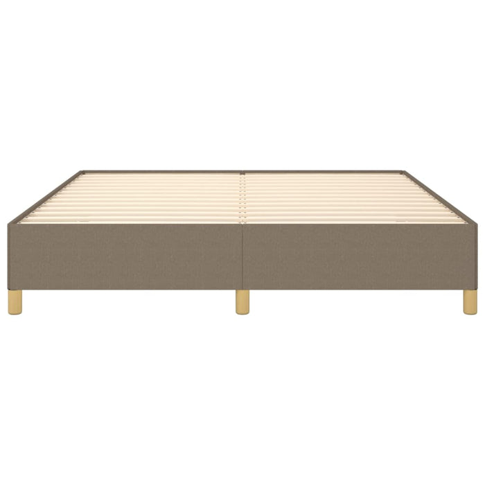 Cadru de pat fără saltea, gri taupe, 180x200 cm, textil - WALTI WALTI