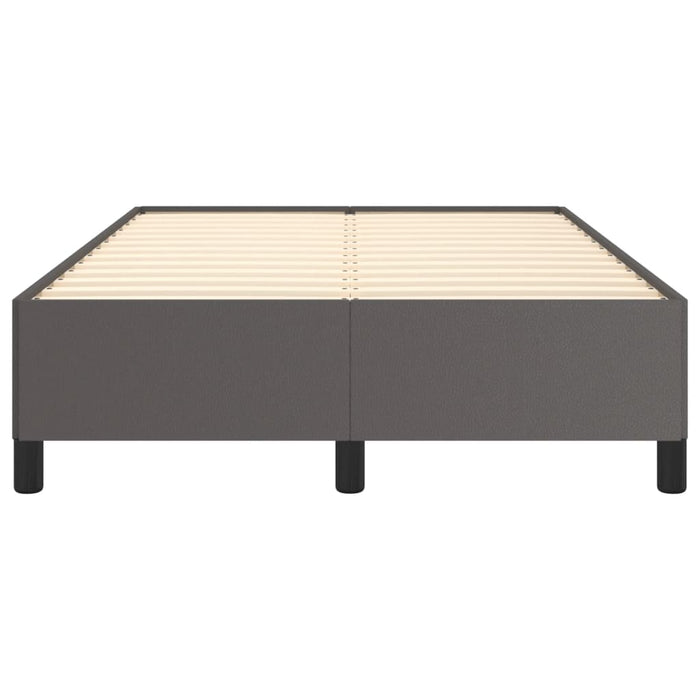 Cadru de pat, gri, 120x200 cm, piele ecologică - WALTI WALTI