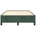 Cadru de pat fără saltea, verde închis, 120x200 cm, catifea - WALTI WALTI