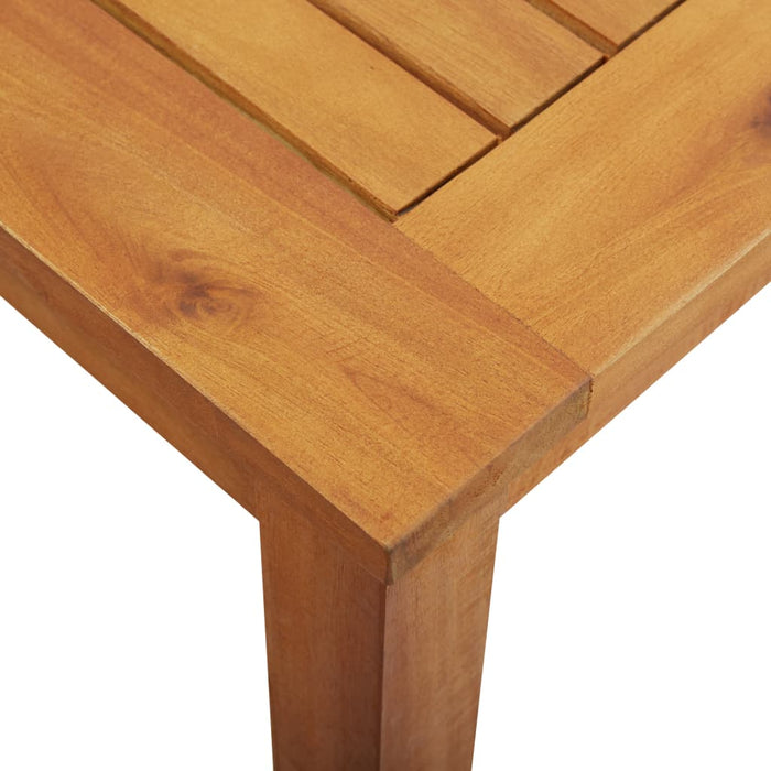 Set mobilier de exterior cu perne, 5 piese, lemn masiv acacia WALTI