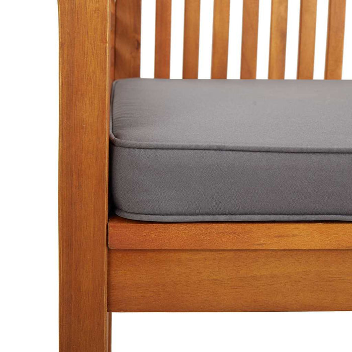 Set mobilier de exterior cu perne, 5 piese, lemn masiv acacia WALTI
