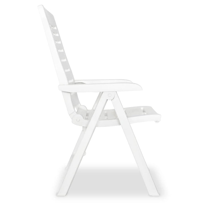 Set de mobilier pentru grădină, 3 piese, alb, polipropilenă - WALTI WALTI