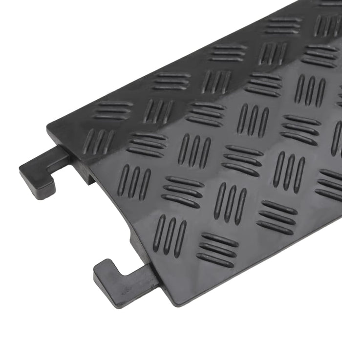 Rampe de protecție pentru cablu, 2 buc., negru, 98,5 cm - WALTI WALTI