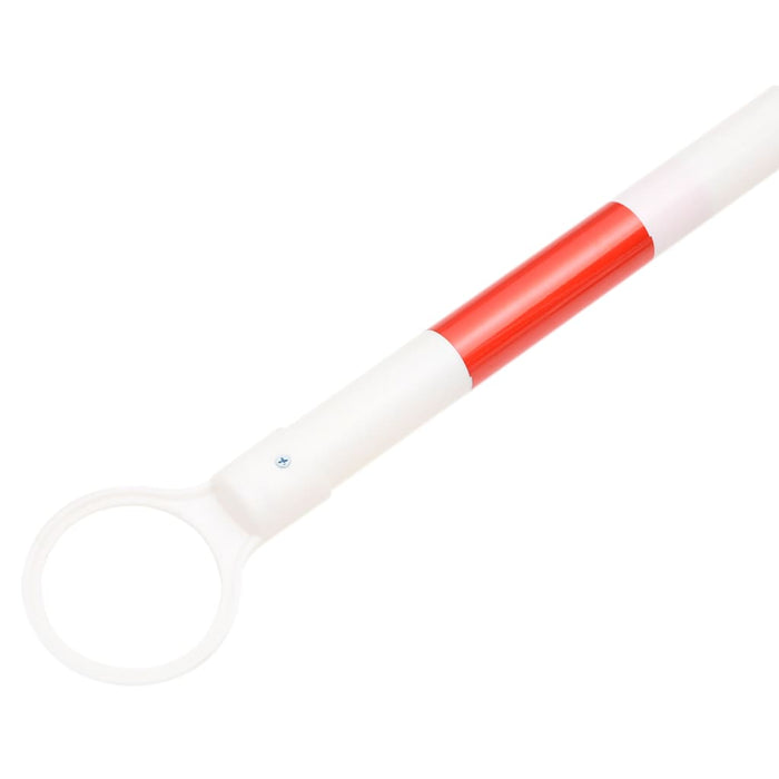 Bare retractabile de conuri de trafic 10 buc. 116-197 cm ABS - WALTI WALTI