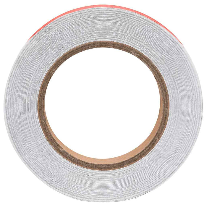 Bandă reflectorizantă, roșu, 2,5 cmx20 m, PVC WALTI