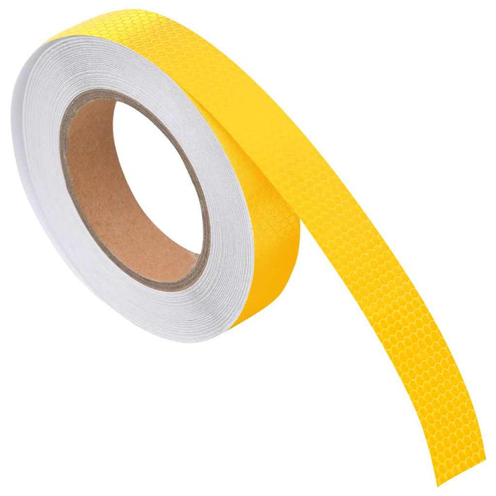 Bandă reflectorizantă, galben, 2,5 cm x 20 m, PVC WALTI