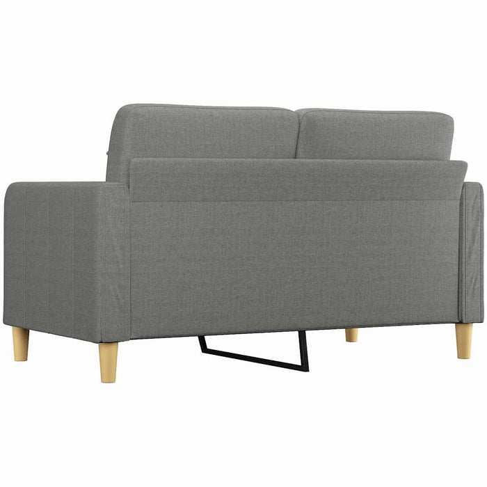 Canapea cu 2 locuri, gri închis, 140 cm, material textil WALTI