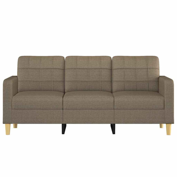 Canapea cu 3 locuri, taupe, 180 cm, material textil WALTI