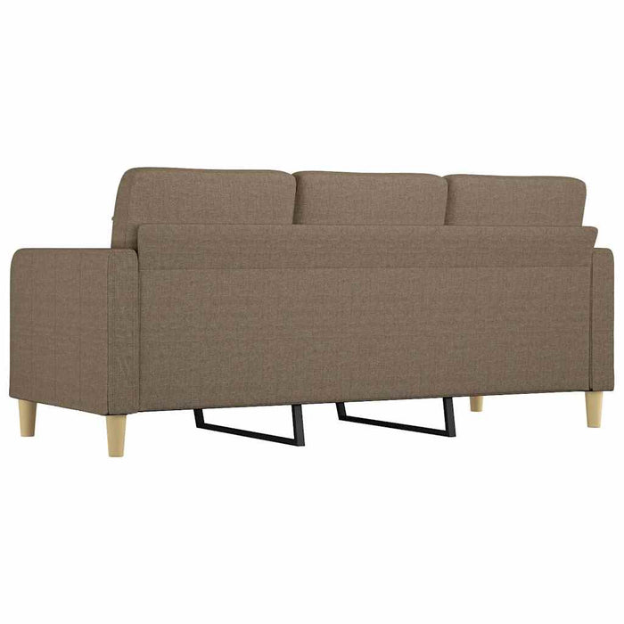 Canapea cu 3 locuri, taupe, 180 cm, material textil WALTI