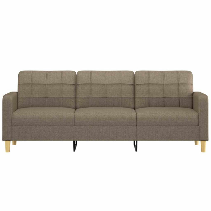 Canapea cu 3 locuri, taupe, 210 cm, material textil WALTI