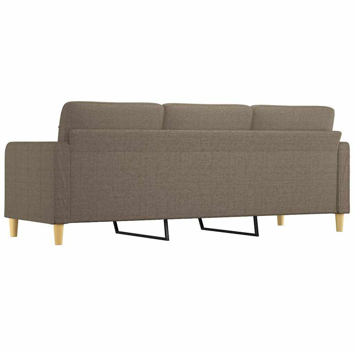 Canapea cu 3 locuri, taupe, 210 cm, material textil WALTI