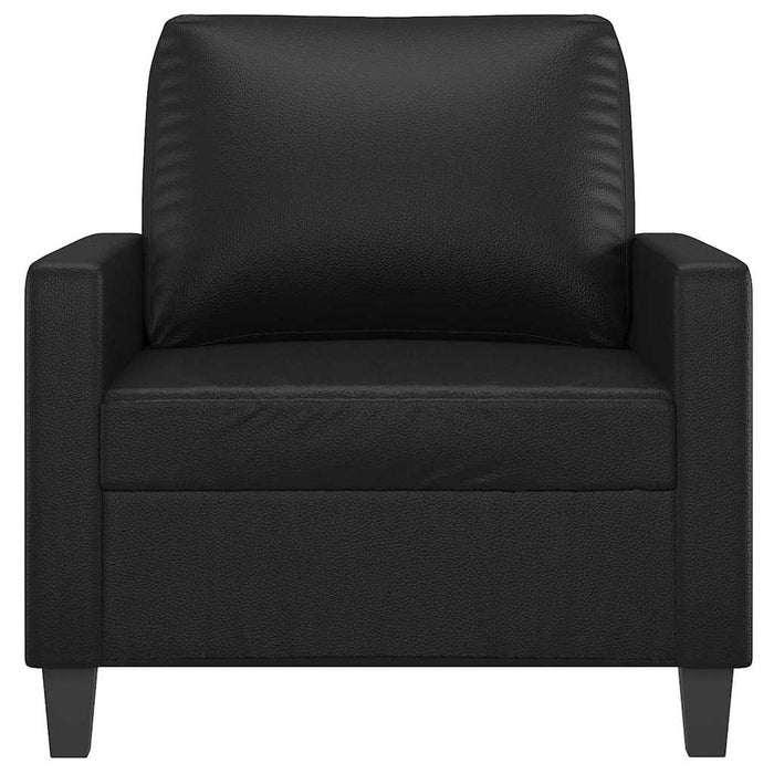 Canapea de o persoană, 60 cm, piele ecologică WALTI