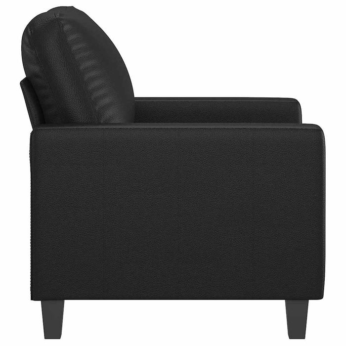 Canapea de o persoană, 60 cm, piele ecologică WALTI