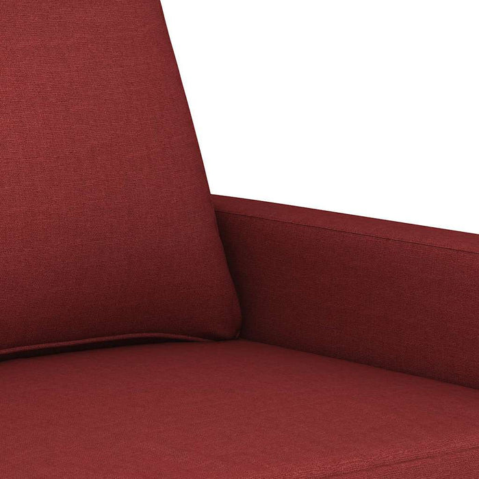 Fotoliu canapea, roșu vin, 60 cm, material textil WALTI