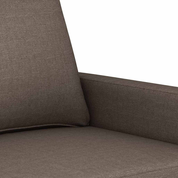 Fotoliu canapea, gri taupe, 60 cm, material textil WALTI