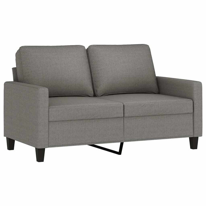 Canapea cu 2 locuri, gri închis, 120 cm, material textil WALTI