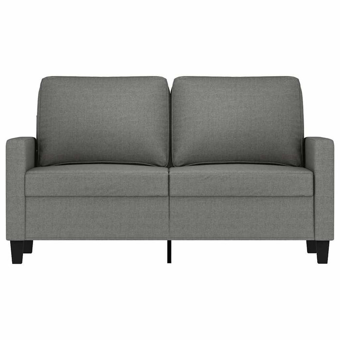 Canapea cu 2 locuri, gri închis, 120 cm, material textil WALTI