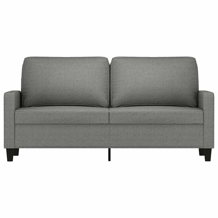 Canapea cu 2 locuri, gri închis, 140 cm, material textil WALTI