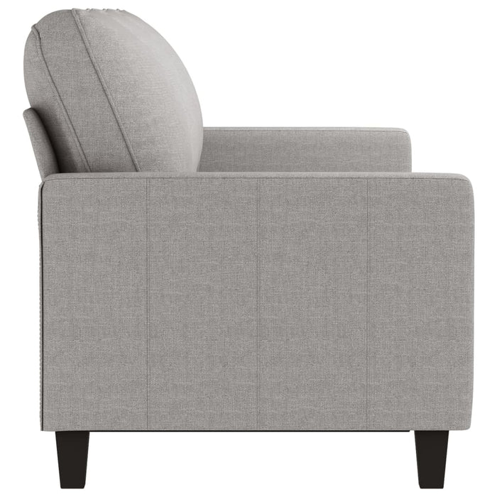 Canapea cu 3 locuri, gri deschis, material 180CM textil WALTI