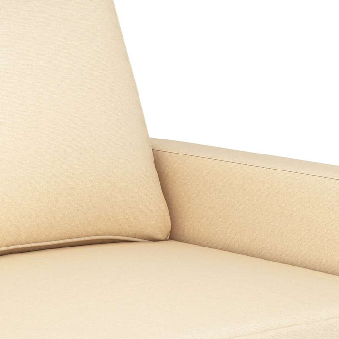 Canapea cu 3 locuri, crem, 180 cm, material textil WALTI