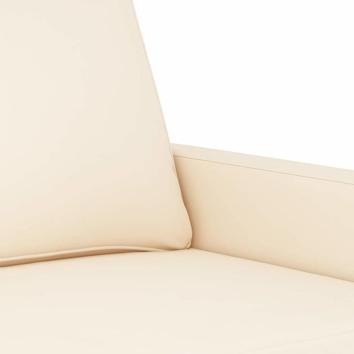 Canapea cu 3 locuri, crem, 180 cm, catifea WALTI