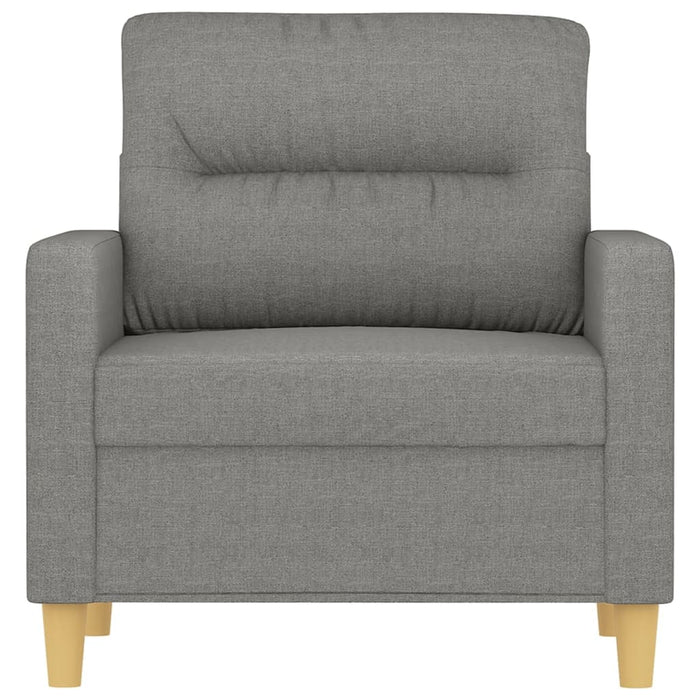 Fotoliu canapea, gri închis, 60 cm, material textil - WALTI WALTI