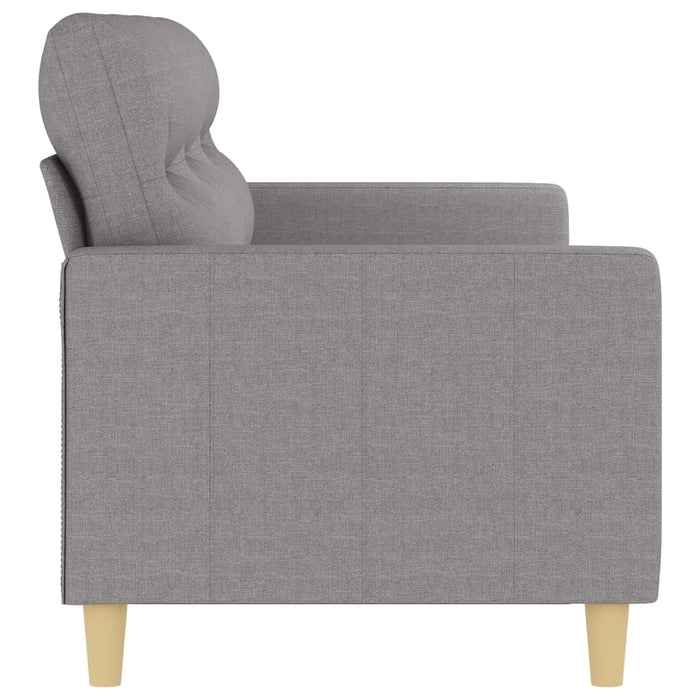 Canapea cu 3 locuri, gri deschis, material 180CM textil WALTI