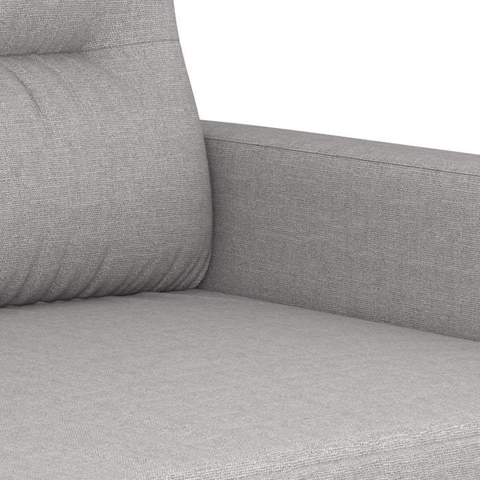 Canapea cu 3 locuri, gri deschis, material 180CM textil WALTI