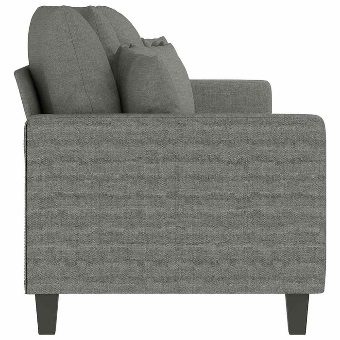 Canapea cu 3 locuri, gri închis, 210 cm, material textil WALTI