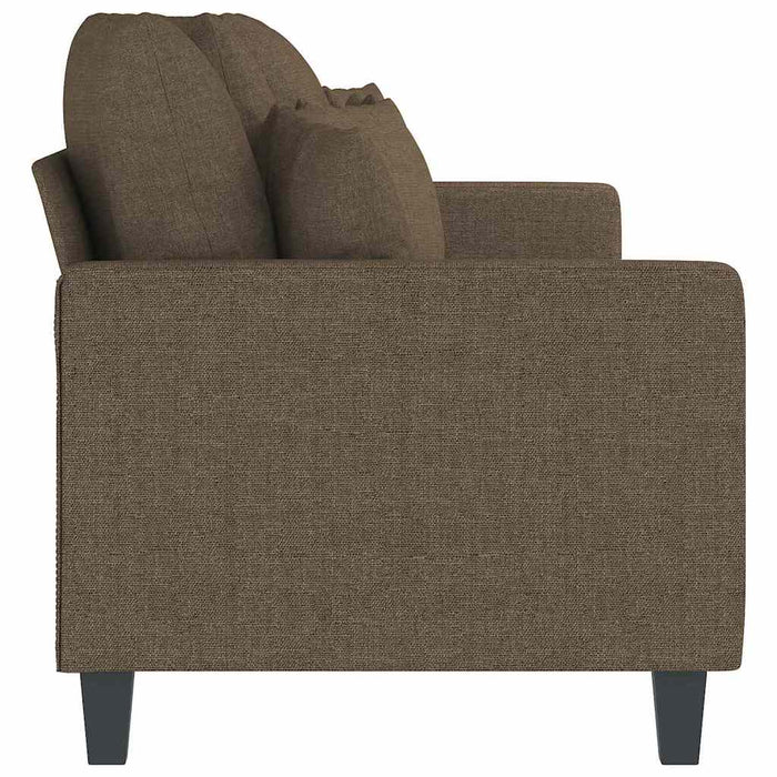 Canapea cu 3 locuri, maro, 210 cm, material textil WALTI