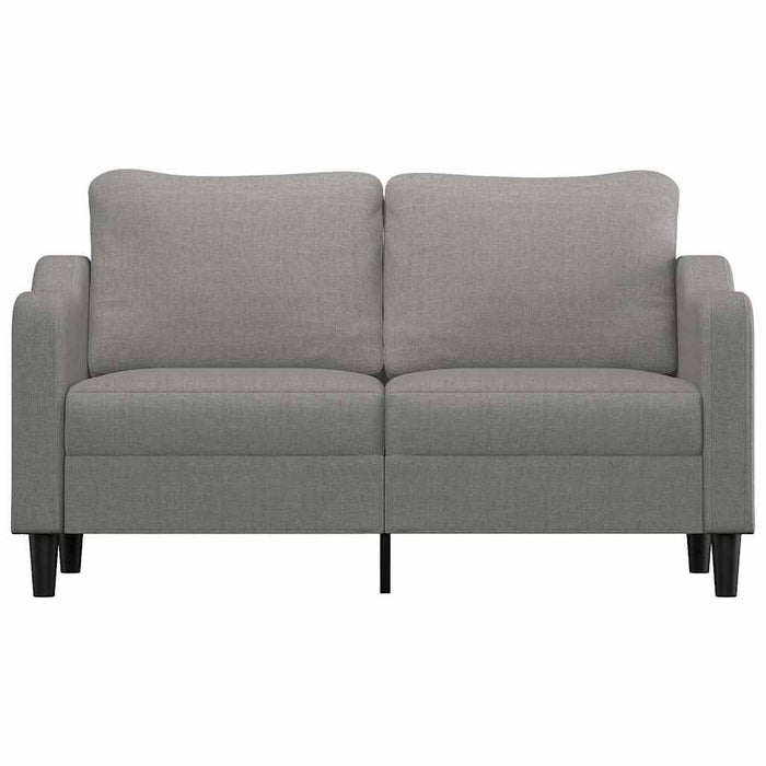 Canapea cu 2 locuri, gri închis, 140 cm, material textil WALTI